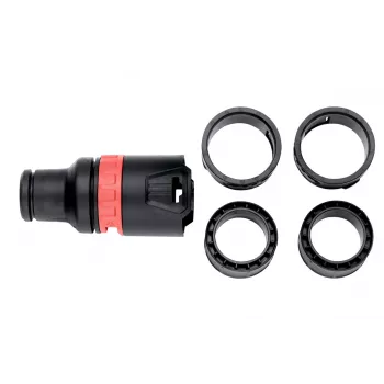Metabo 635409000 savienojuma uzmava putekļu nosūkšanai, gumijas, piemērota šļūtenēm 28-50 mm