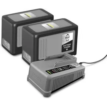 Kärcher Battery Power+ 36/75 Starter Kit – 36V 7.5Ah Li-Ion akumulators un ātrā uzlādes ierīce 2.445-070.0