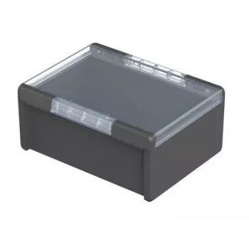 Bopla Bocube B 273616 PC-V0-G-7024 universālais korpuss, polikarbonāts, grafīta pelēks, 364 x 284 x 160 mm 96027674