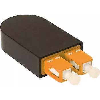 BLUELAN BlueOptics optiskās šķiedras cilpas adapteris OM2 50/125µm daudzmodu SC/UPC duplekss keramikas ferula -40°C līdz +85°C (BOLBSCOM2)