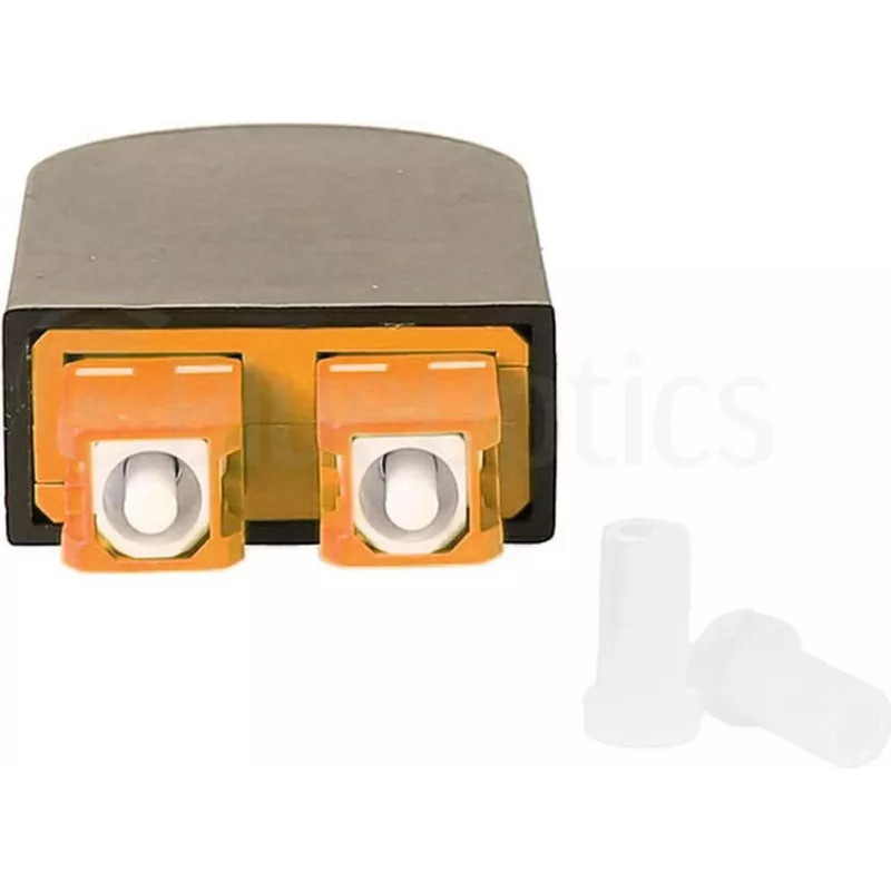 BLUELAN BlueOptics optiskās šķiedras cilpas adapteris OM2 50/125µm daudzmodu SC/UPC duplekss keramikas ferula -40°C līdz +85°C (BOLBSCOM2)