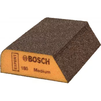 Bosch EXPERT M475 slīpēšanas sūklis, K120 vidēja, alumīnija oksīds, mitrā un sausā slīpēšana, taisnstūra bloks 2608621921