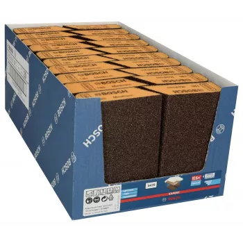 Bosch EXPERT M475 slīpēšanas sūklis, K120 vidēja, alumīnija oksīds, mitrā un sausā slīpēšana, taisnstūra bloks 2608621921