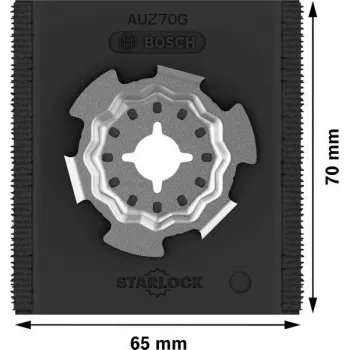 Bosch 2608669126 daudzfunkcionālo instrumentu piederumu komplekts, 5 daļas, Starlock