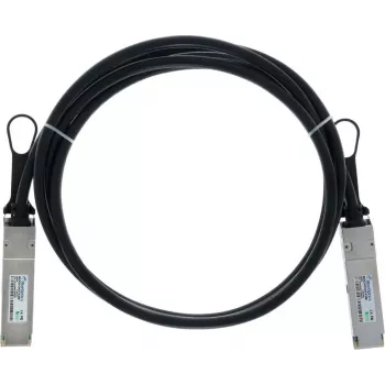 BLUELAN NJAAKK-0002-BL 400G QSFP112 Direct Attach Copper kabelis, 2 m, pasīvais, 26 AWG, Infiniband un Ethernet