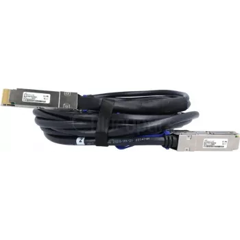 BlueLAN P08242-001 saderīgs 200G QSFP56 uz 2x100G QSFP56 InfiniBand HDR DAC sadalošais kabelis, 1m, pasīvs, 26 AWG P08242-001-BL