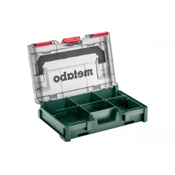 Metabo 626896000 metaBOX 63 XS instrumentu kastes ieliktnis, ABS, zaļš/caurspīdīgs