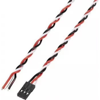 Reely Servo pagarinātāja kabeļu komplekts, 10 gab., 30 cm, 0,35 mm², savīti, JR/Futaba savienotāji RE-6992130