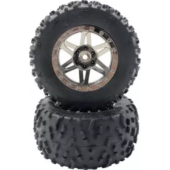 Reely komplektēti riteņi RE-6622380 (2 gab., 65 mm, 12 mm hex) 1:10 RC auto