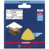 Bosch EXPERT C470 Delta slīpēšanas loksņu komplekts 93 mm P60/P80/P120 ar Velcro stiprinājumu un perforāciju, 6 gab. 2608900832