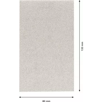 Bosch Expert M480 slīpēšanas tīkls ģipškartona slīpmašīnām, graudainība 80, 107 x 115 mm, 10 gab. 2608901690