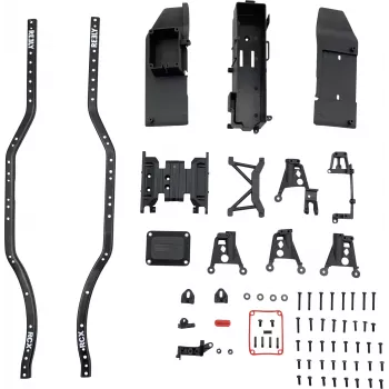 Reely RE-7068336 RC šasijas pamatplāksne no alumīnija, 1:10