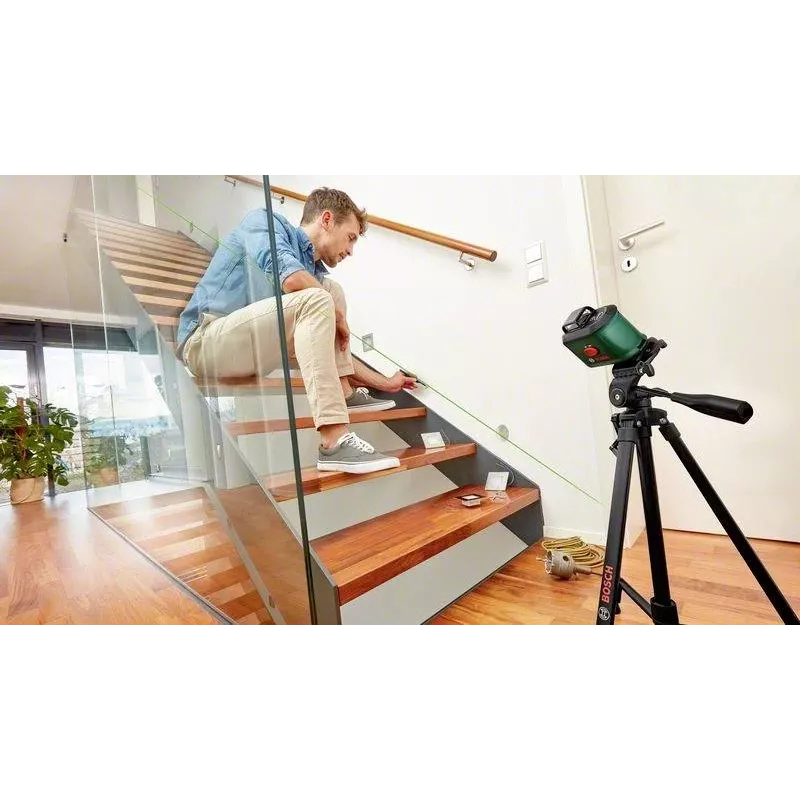 Bosch Home and Garden UniversalLevel 360 Set krustenisko līniju lāzera līmeņrādis (0603663E09)