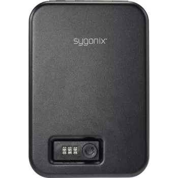 Sygonix SY-4849288 elektroniskais kodu seifs slēdzenis - melns