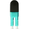 BLUELAN BlueOptics OM3 LC/UPC Dupleksais Daudzmodu Šķiedras Loopback Adapteris, Aqua, Keramiskais Ferula, -40°C līdz +85°C BOLBLCOM3