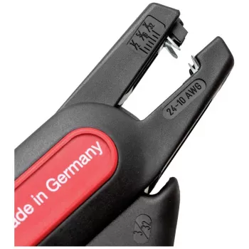 GEDORE R28201165 automātiskās kabeļu novilkšanas knaibles 0,2–6 mm² (24–10 AWG) ar sānu griezēju