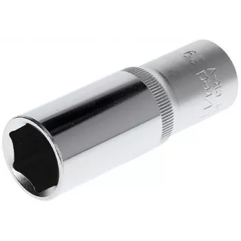 GEDORE red 1/2 collu piedziņas 19 mm sešstūra garā uzmava, 77 mm garums, hroma vanādija R61001914