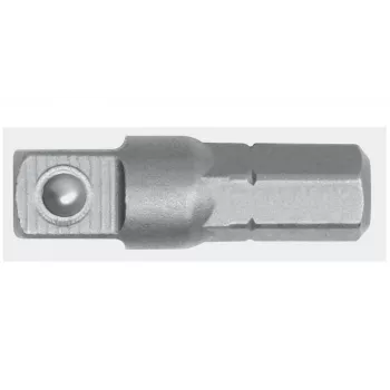 GEDORE red piedziņas adapters 1/4 kvadrātveida x 1/4 sešstūra, garums 25 mm R47100003