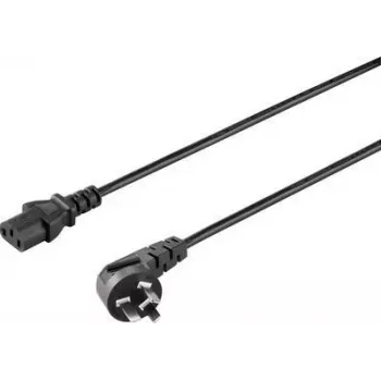 Sygonix SY-5042712 Aukstās ierīces savienojuma kabelis melns 2,00 m