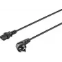 Sygonix SY-5042712 Aukstās ierīces savienojuma kabelis melns 2,00 m