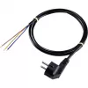 SYGONIX SY-5043470 barošanas kabelis Schuko uz IEC C13, 2 m, melns