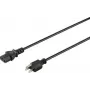 Sygonix SY-5042736 aukstās ierīces barošanas kabelis CEE 7/7 uz IEC C13 2 m melns