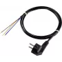 Sygonix SY-5043474 barošanas kabelis CEE 7/7 uz IEC C13 3m melns