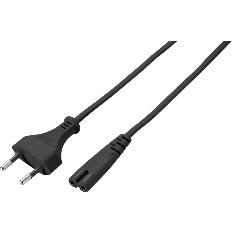 SYGONIX SY-5043504 Barošanas kabelis CEE 7/7 uz IEC C13 3m Melns