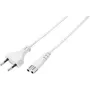 Sygonix SY-5044236 balts barošanas kabelis 3m Schuko uz IEC C13