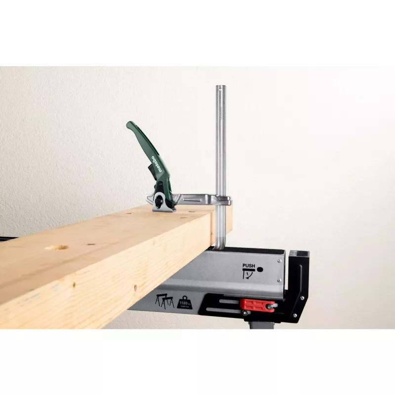 Metabo 630138000 ātrās darbības skava 300 mm iespīlēšanas platums, 140 mm rīkles dziļums