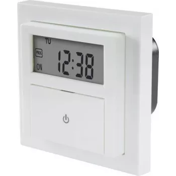 Sygonix SY-4504968 digitālais laika relejs ar nedēļas programmu, 1800 W, atskaites taimeris, virsmas montāžas rāmis iekļauts