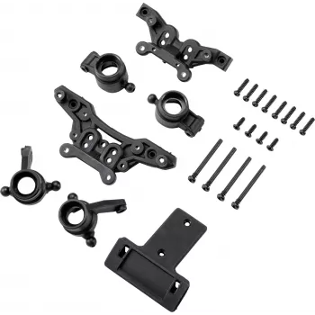 Reely RE-6747315 servo sviru komplekts 25T šļirces servo (5 gab., melns)