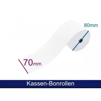 ARTDEV kases aparāta rullis - standarta papīrs HF 69-70 80 12 (B/D/K), 58 m (ADN708012)
