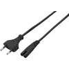 SYGONIX SY-5043508 barošanas kabelis Schuko uz IEC C13 5m melns