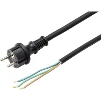 Sygonix SY-6029112 tīkla barošanas kabelis CEE 7/7 uz IEC C13 4,5 m melns