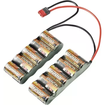 Reely NiMH RC akumulatoru komplekts 12V 4200mAh 10 šūnu Side-by-Side T-Plug RE-7856538
