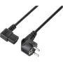 Sygonix SY-5243886 aukstās ierīces barošanas kabelis 7,5 m melns