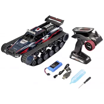 Reely Brushed 1:12 Special Vehicle Electric Crawler RtR 2.4 GHz ar akumulatoru un lādēšanas kabeli (RE-7766607)