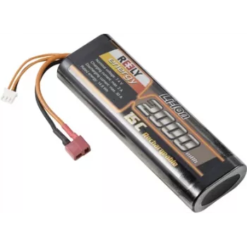 Reely 7.4V 2000mAh 2S Li-Ion raidītāja akumulators ar T-Plug (RE-7853523)