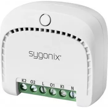 Sygonix SY-4699842 Wi-Fi viedais kontaktdakša, iekštelpu, 2300 W, 10 A, balta