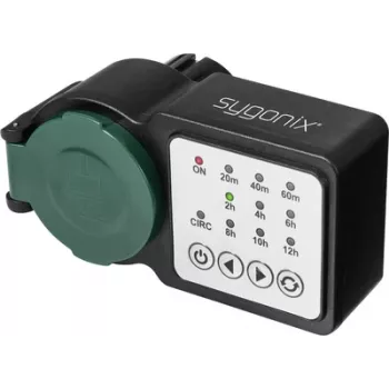 Sygonix SY-6786456 analogais laika relejs ar dienas programmu, 3680 W, IP44, nepārtrauktas darbības režīms