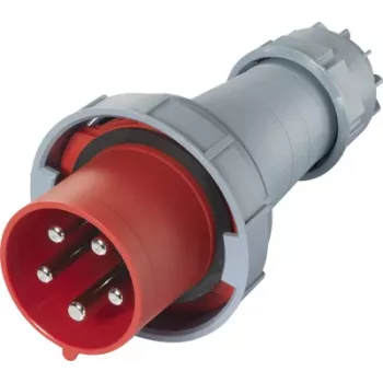 Sygonix SY-6790588 CEE kontaktdakša 125 A 5-poliem 400 V/AC IP67 sarkana