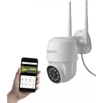 Sygonix PTZ WLAN SY-4760960 Full HD Pan/Tilt IP kamera ar nakts redzamību un divvirzienu audio