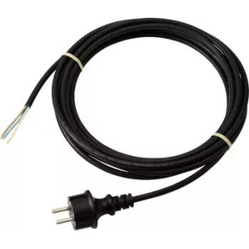 Sygonix SY-6887476 barošanas savienojuma kabelis 1,8 m melns CEE 7/7 uz IEC C13