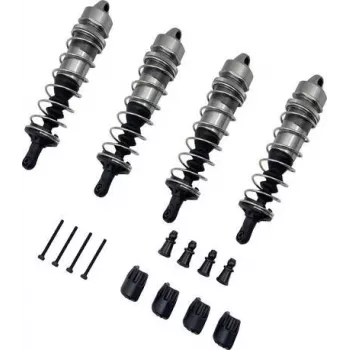 Reely RE-7414221 amortizatoru komplekts (2 gab., alumīnija, eļļas, 90 mm, zils)