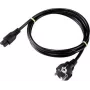 Sygonix SY-5042732 USB-C uz USB-C kabelis 1,8m melns 10Gbps 100W PD 4K60