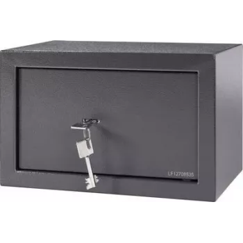 SYGONIX SY-5044458 atslēgu skapītis ar atslēgu slēdzeni, antracīta krāsā, 20 āķi atslēgām