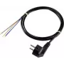 Sygonix SY-5043466 Strāvas savienojuma kabelis CEE 7/7 uz IEC C13 5m Melns