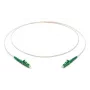 Corning LC/APC uz LC/APC vienmoda OS2 simplex optiskās šķiedras komutācijas kabelis, 2,0 mm, balts, 20 m F222201J1Z20020M