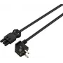 Sygonix SY-6676348 strāvas kabelis CEE 7/7 uz IEC C13 1,8 m melns